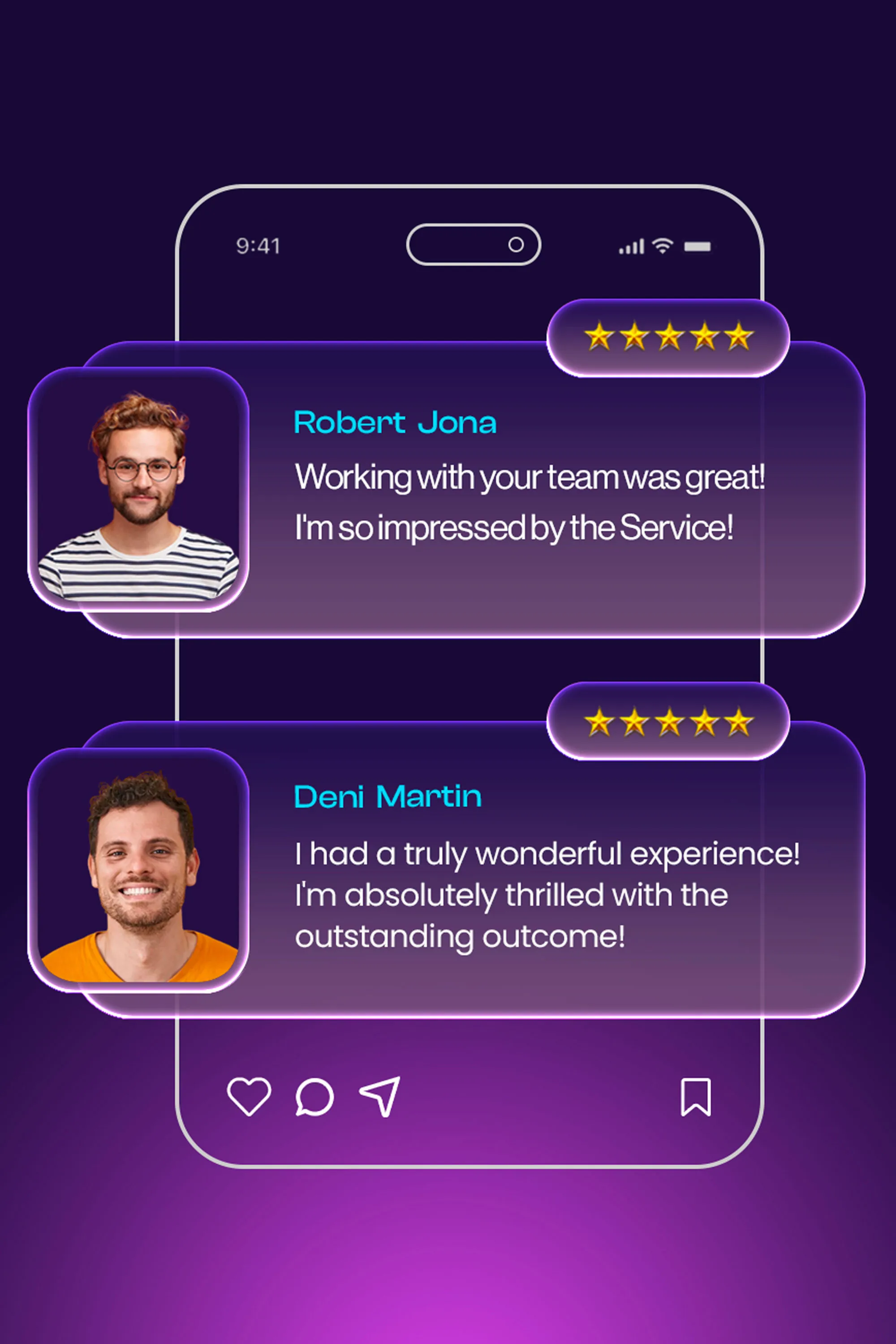 Get in touch with us