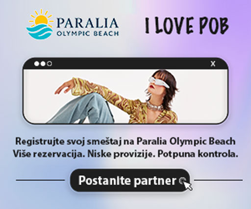 Register your accommodation on Paralia Olympic Beach